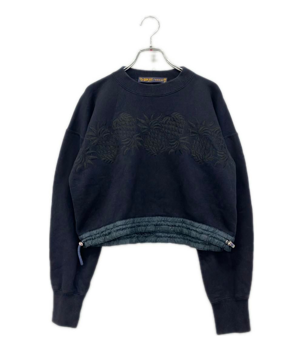 サカイ サンサーフ 長袖スウェット レディース SIZE 1 sacai SUN SURF  