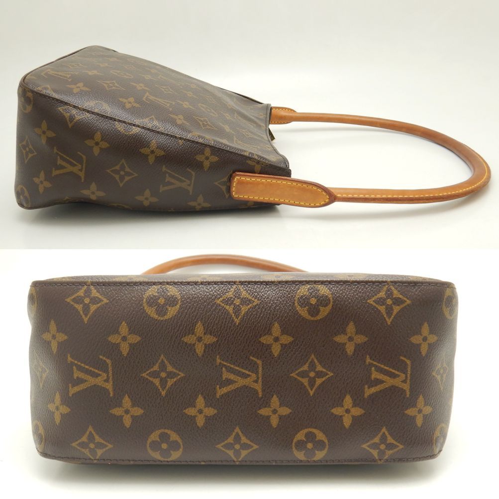 LOUIS VUITTON ルイヴィトン モノグラム ルーピングMM M51146 ショルダーバッグ ブラウン/251732【中古】 - メルカリ