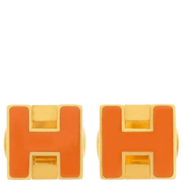 HERMES エルメス カージュドアッシュ Hキューブ ピアス アクセサリー