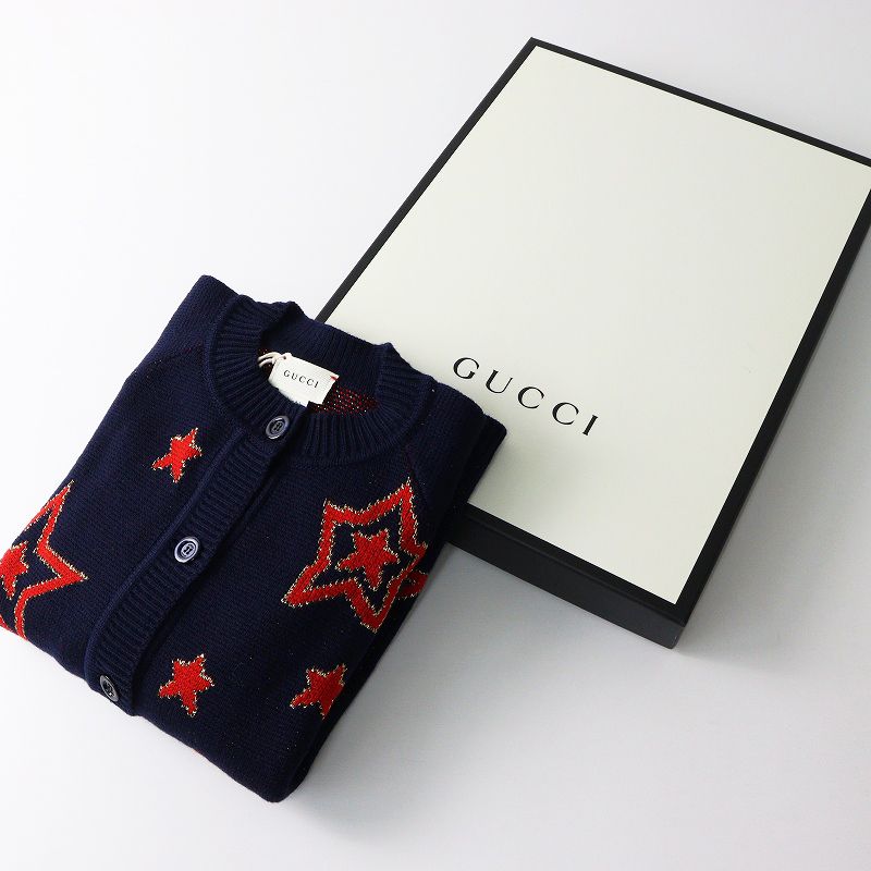 極美品 JPタグ 2020 グッチ GUCCI 621857 チルドレンズ スター