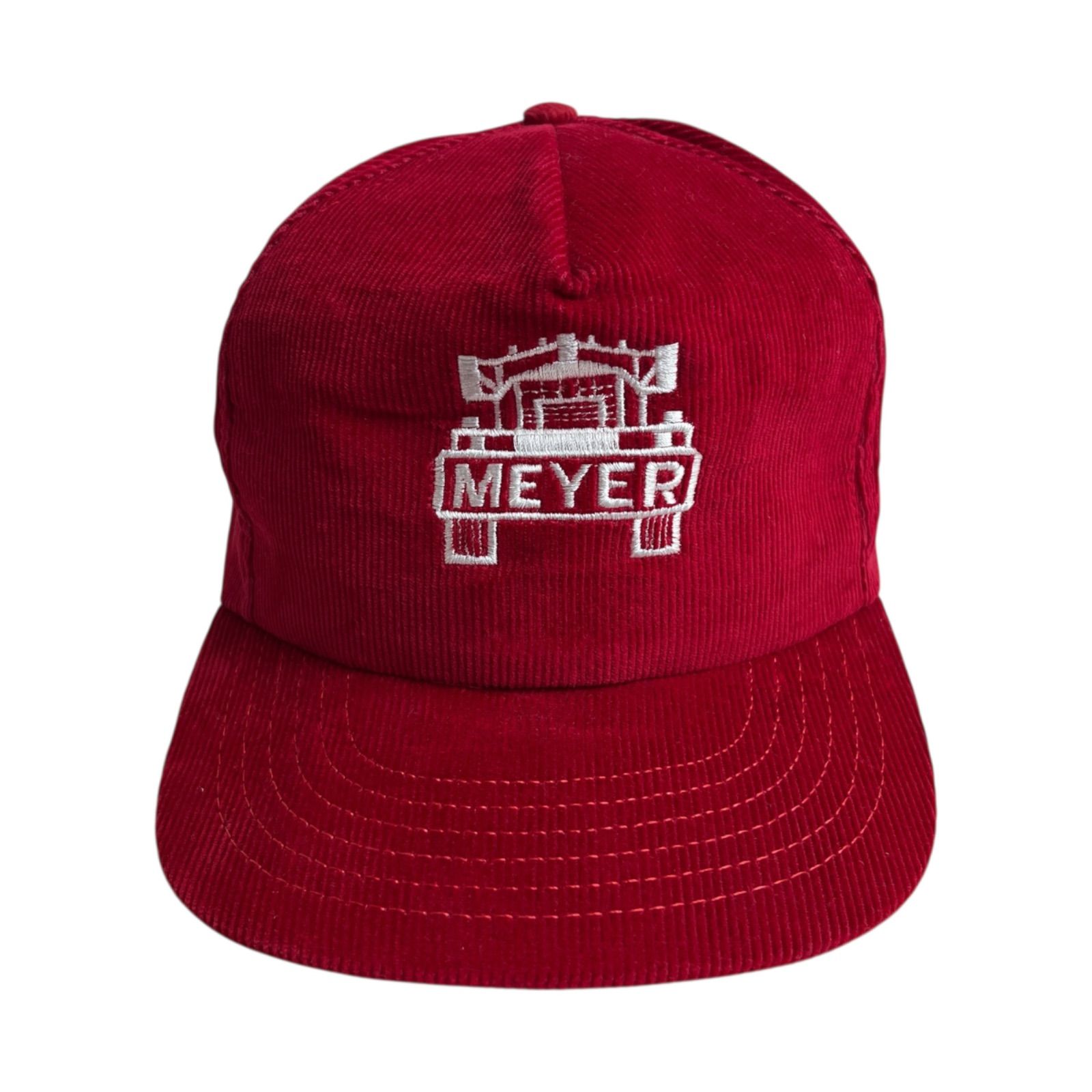キャップ|帽子 アメリカ製 MEYER マイヤー コーデュロイキャップ ビンテージキャップ レッド 赤