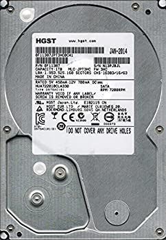 中古】HGST HUA722010CLA330 P/N: 0F11387 MLC: JPT3HC 1TB (更新済み