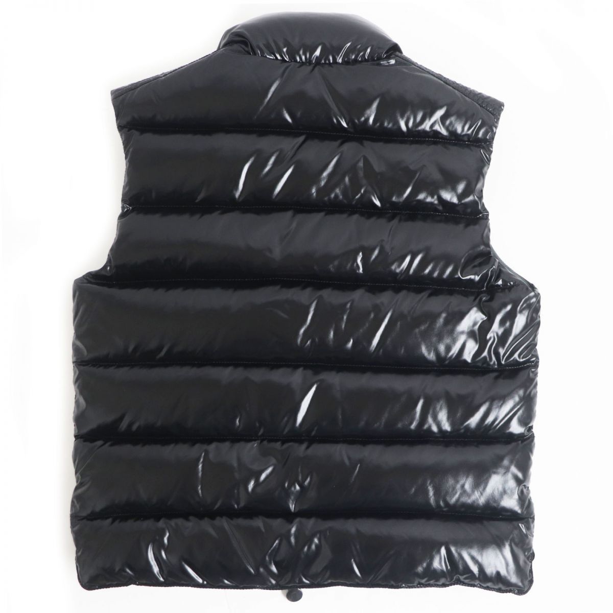 美品□MONCLER/モンクレール TIB GILET ティブ ロゴワッペン付き 