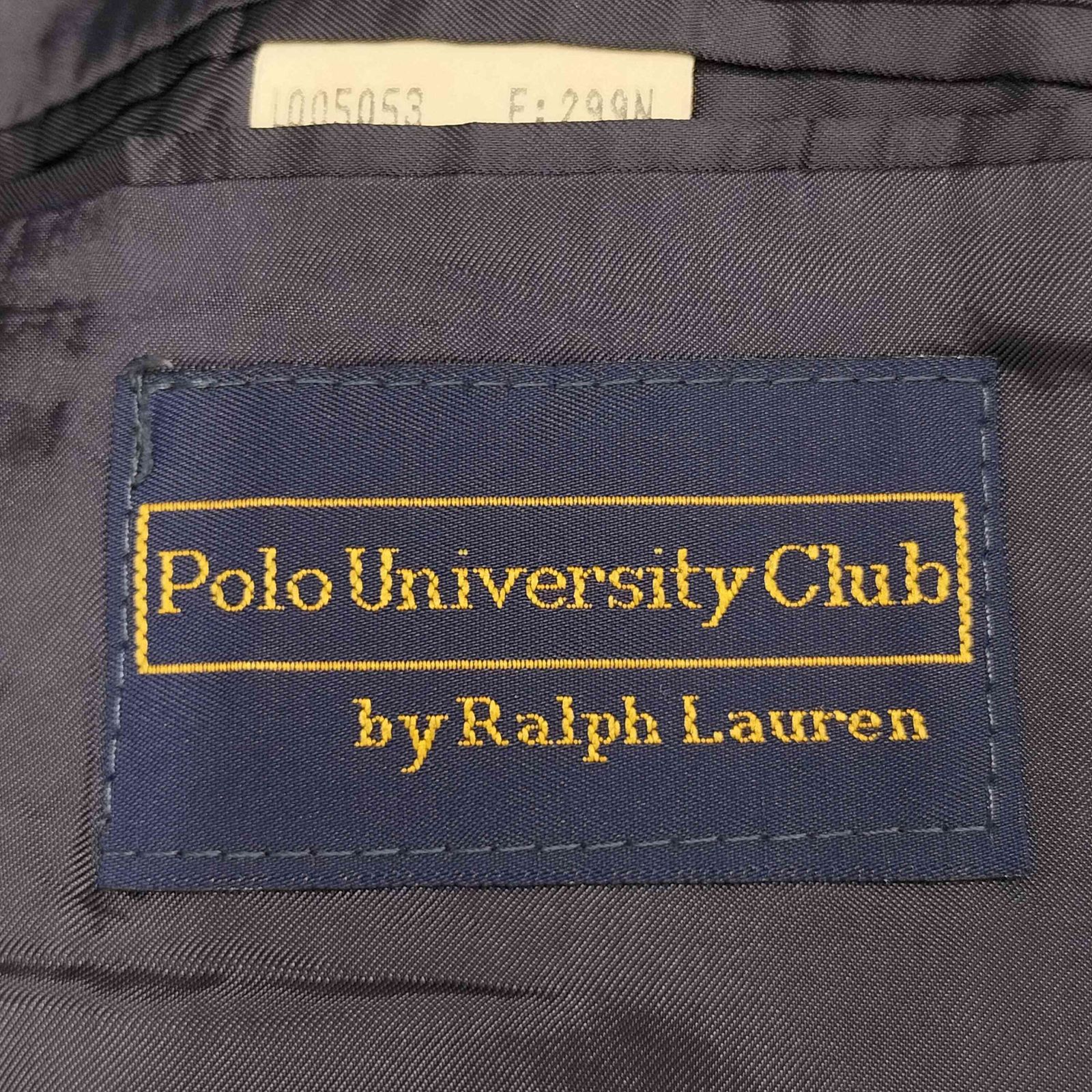 ポロユニバーシティクラブ POLO UNIVERSITY Club 80-90S MADE IN