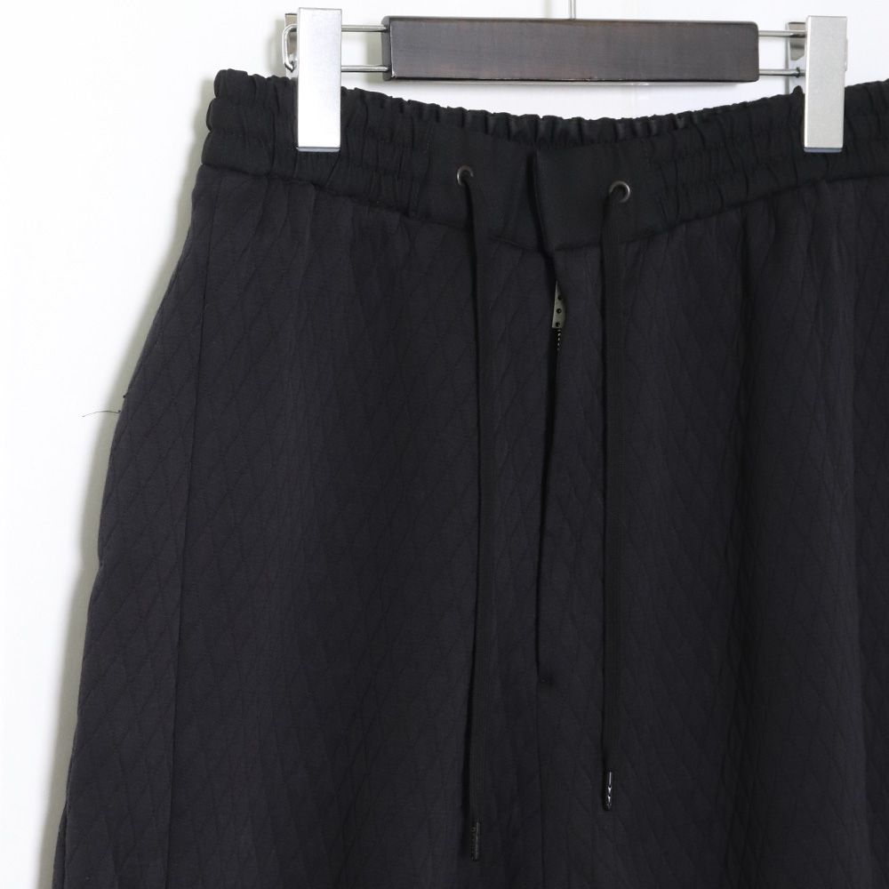 DEVOA ドロップクロッチクロップドパンツ キルトコットン