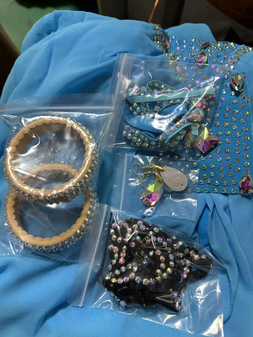 ラテンワンピースドレス 社交ダンス衣装