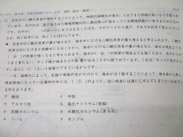 日能研 ステージV 第2/4/7/8/10/11回 難関 合格力育成テスト