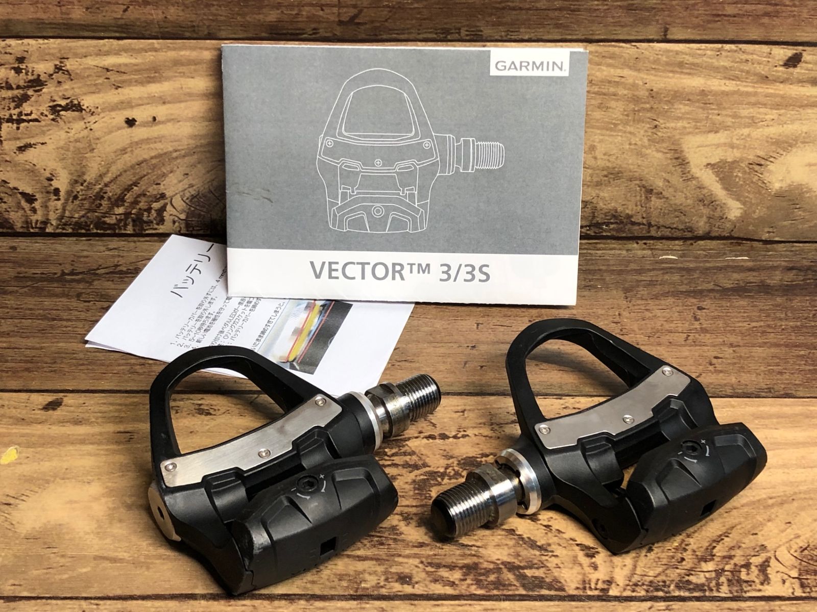 Y*i様 GARMIN Vector3 両足計測 パワーメーター ビンディングペ IJ294 ガーミン GARMIN VECTOR3 両足計測 パワーメーター ビンディング