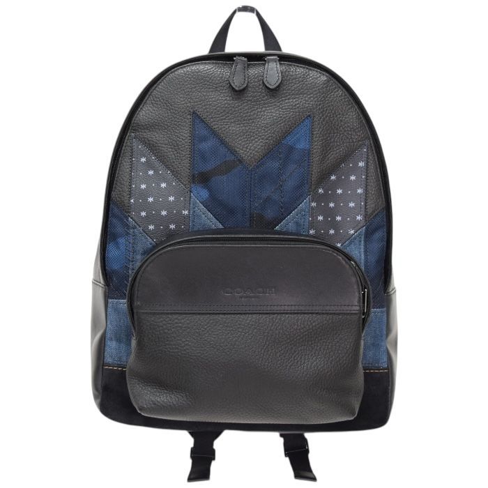 ABランク】 コーチ COACH ヒューストン バックパック レザー 