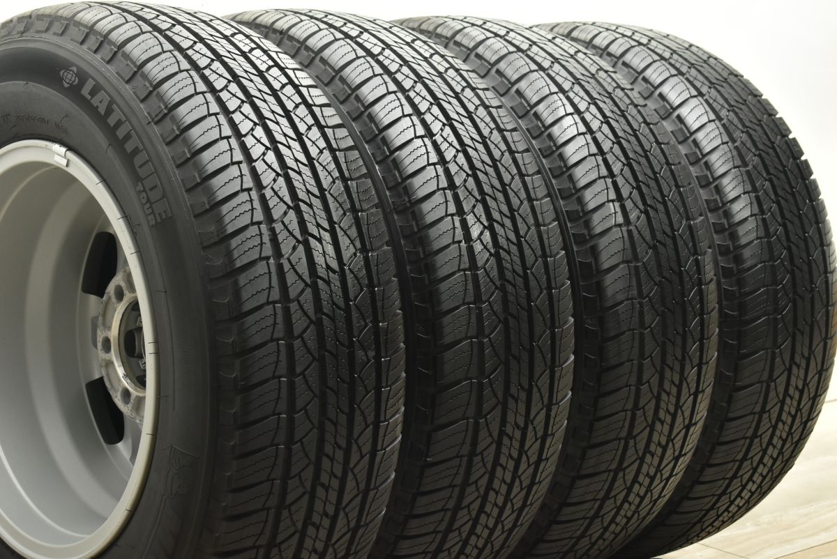 美品】トヨタ 150 プラド 純正 17in 7.5J+25 PCD139.7 ミシュラン 