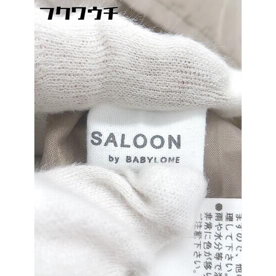 ◇ saloon by babylone サルーンバイバビロン  ノースリーブ ロング ワンピース サイズ38 カーキ系 レディース  【1102230015836】