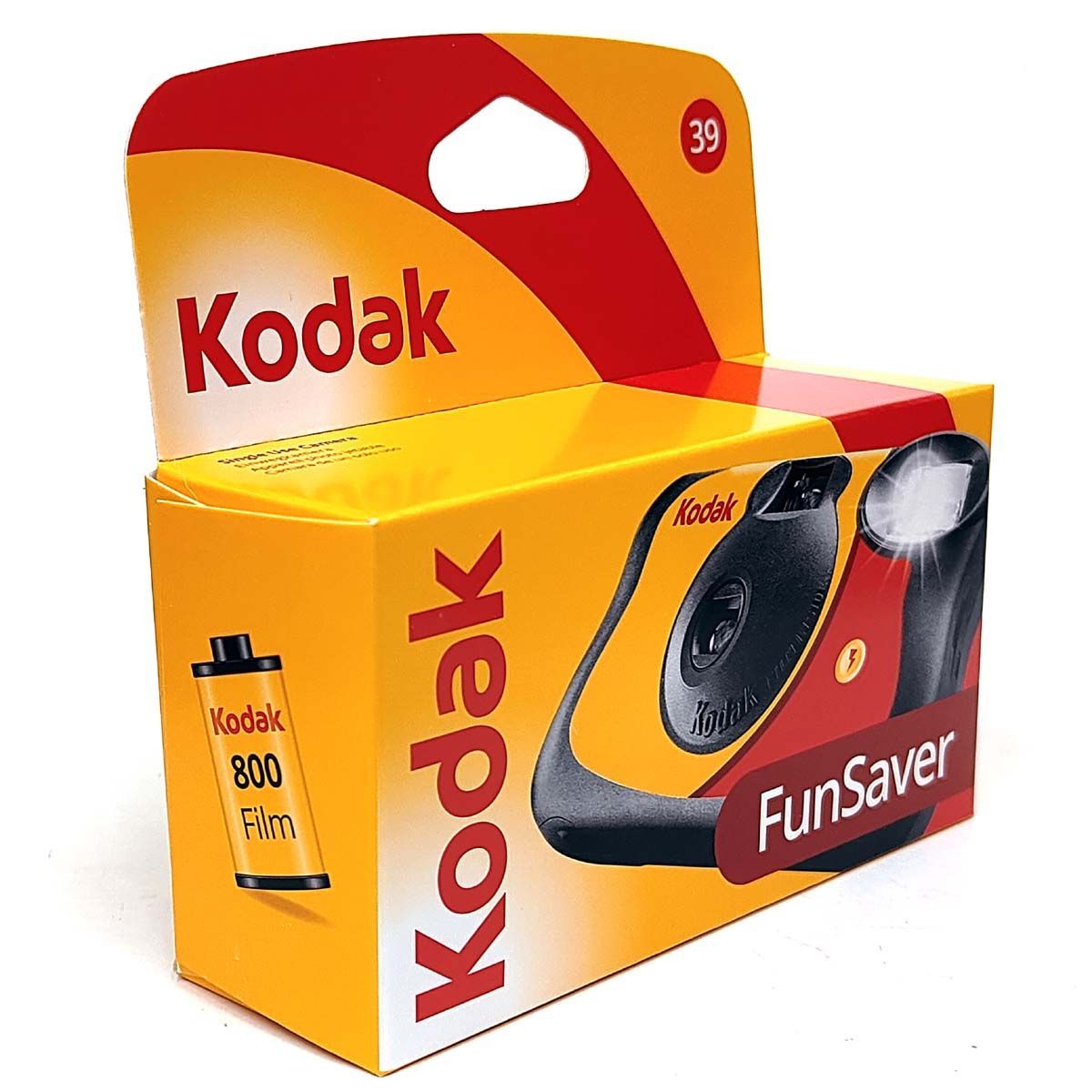 39枚撮] 使い捨てカメラ【1個】Kodak FunSaver 800フラッシュ付☆ISO