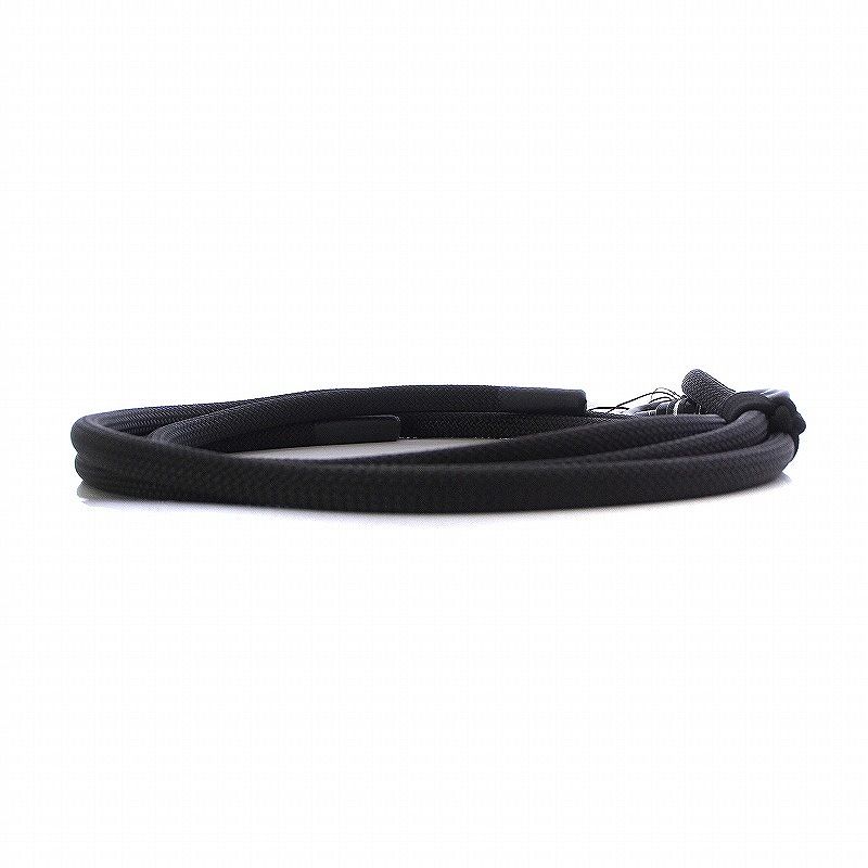 ハイク HYKE CLIMBING ROPE BELT クライミング ロープ ベルト カラビナ ナイロン タグ付き F 黒 ブラック /KW ■GY30