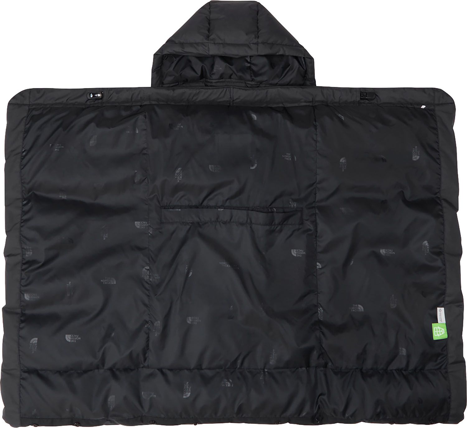 ザ ノース フェイス THE NORTH FACE アウトドア ベビー マルチシェルブランケット 赤ちゃん 子供 保温カバー 防寒 秋冬 お出かけ 防風 コンパクト収納 持ち歩き フード取り外し ポケッタブル K ブラック