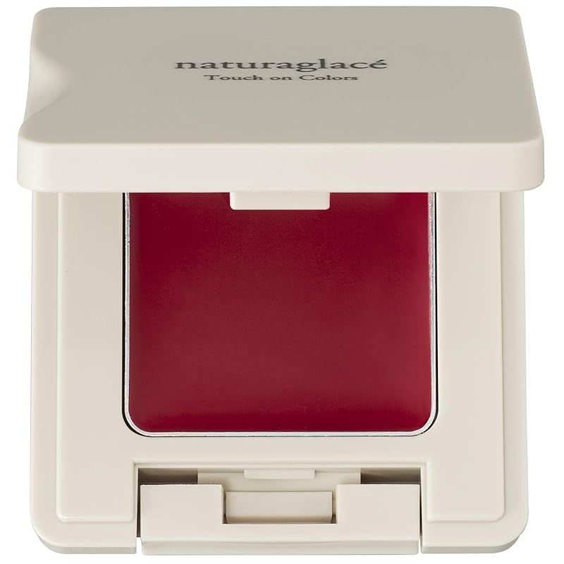 ナチュラグラッセ(naturaglace) タッチオンカラーズ(カラー) 01C レッド SPF17 PA++ 指塗りマルチカラー 口紅 1.7グラム (x 1)