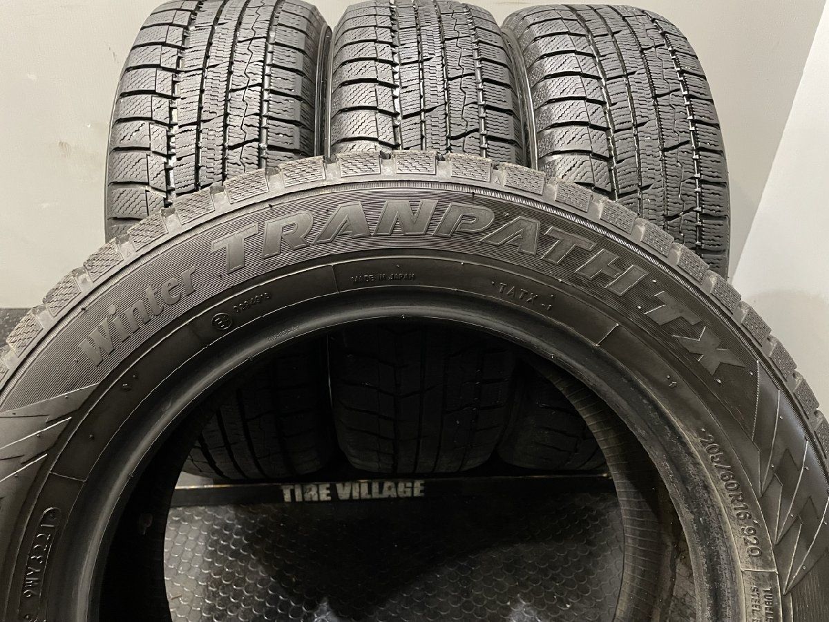TOYO winter TRANPATH TX 205/60R16 16インチ スタッドレス 4本 21年製 