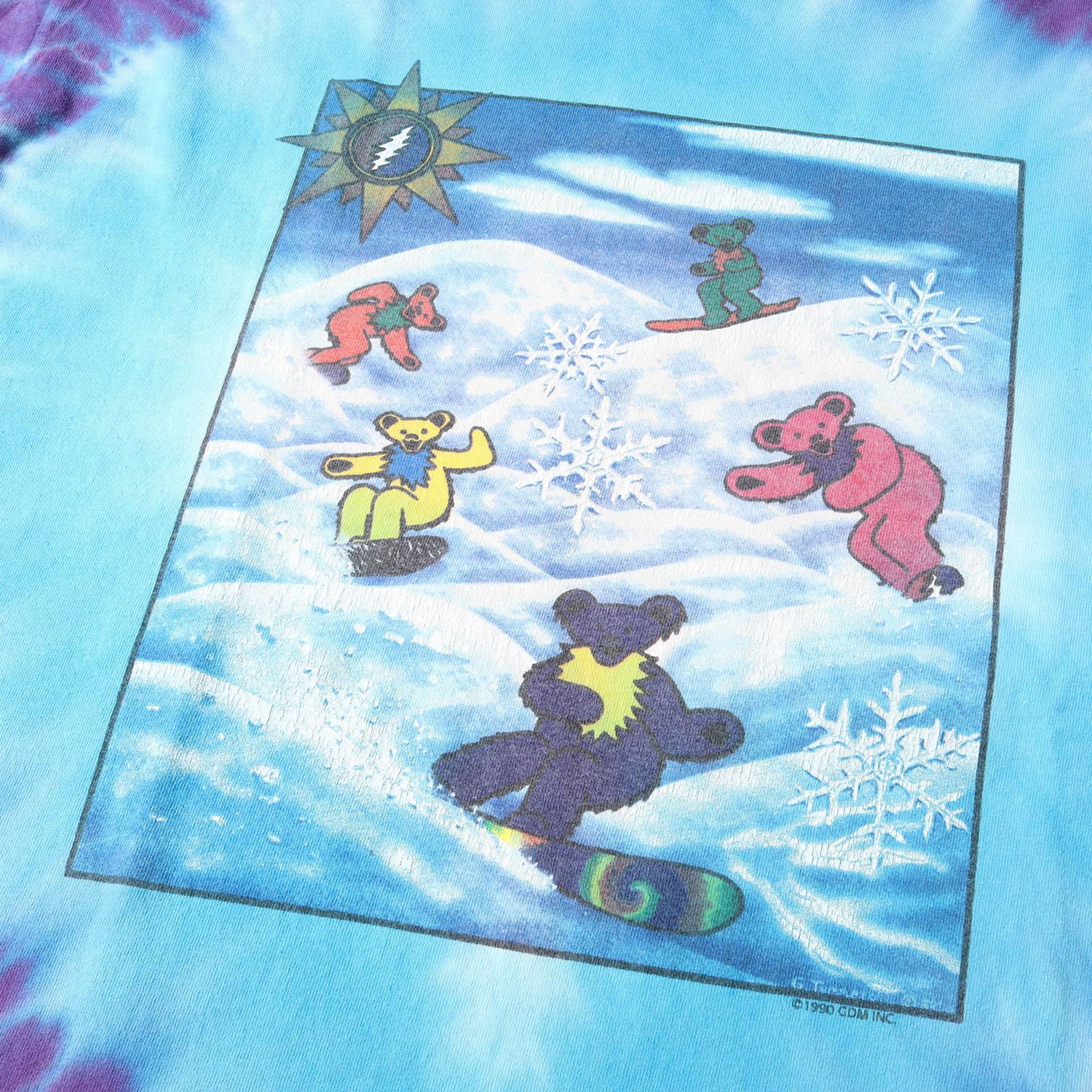 Grateful Dead グレイトフル デッド Tシャツ サイズ:L 90s タイダイ 