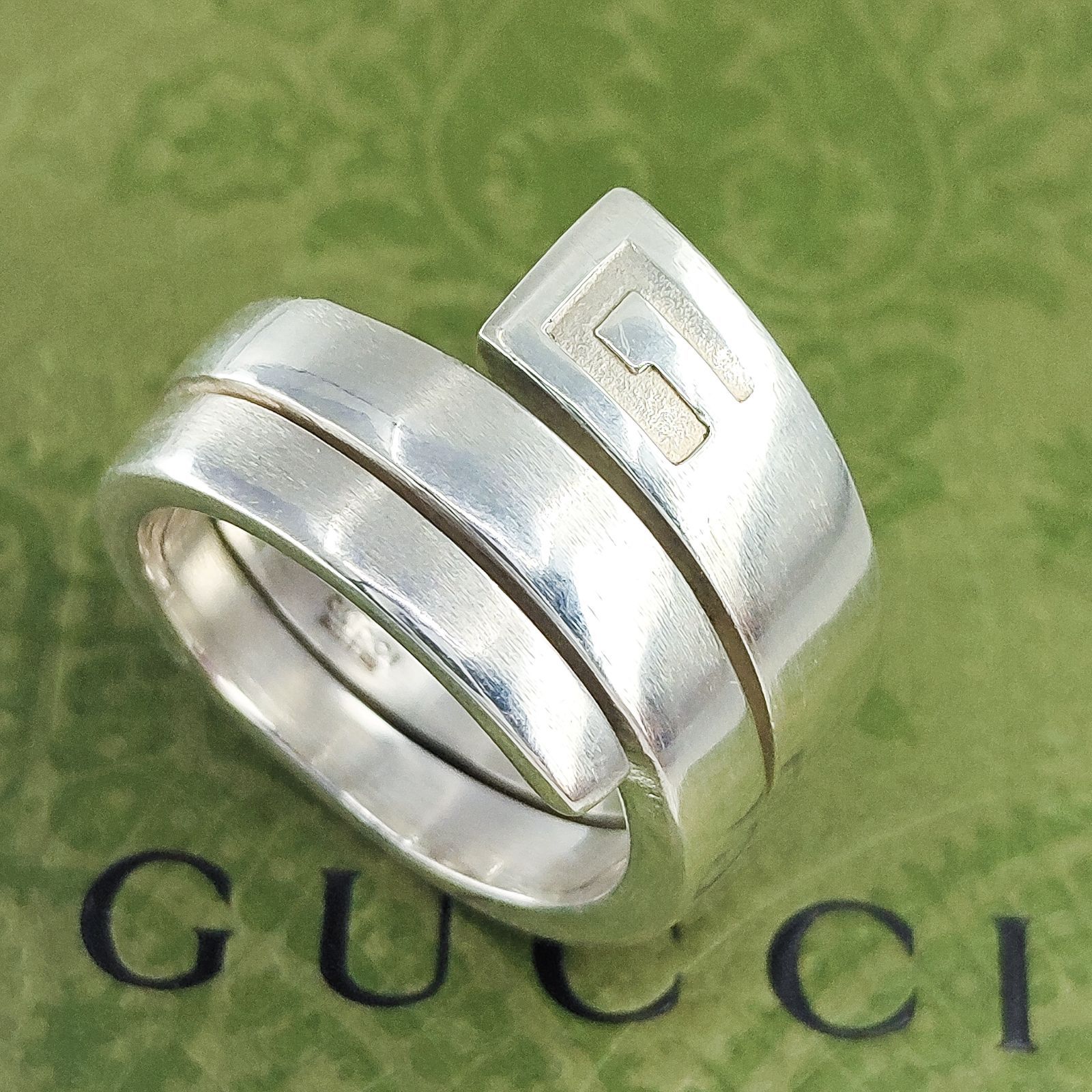 Gucci グッチ スパイラル スネーク リング 約13号 (内径17.2mm