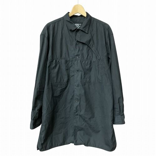 ヨウジヤマモト　ボタンシャツ　黒の長袖シャツ サイズ3 楽天市場】Yohji Yamamoto(Y's) ヨウジヤマモト シャツ ワッペン