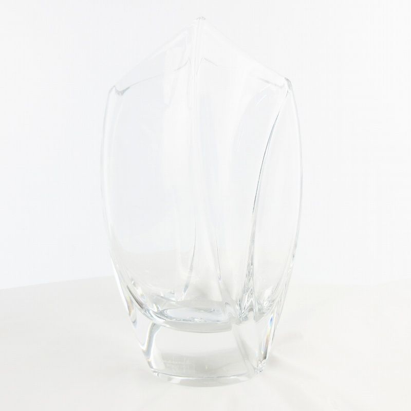 [lucky]バカラ リゴット　花瓶 Baccarat バカラ リゴット シェル型 フラワーベース 花瓶 - メルカリ