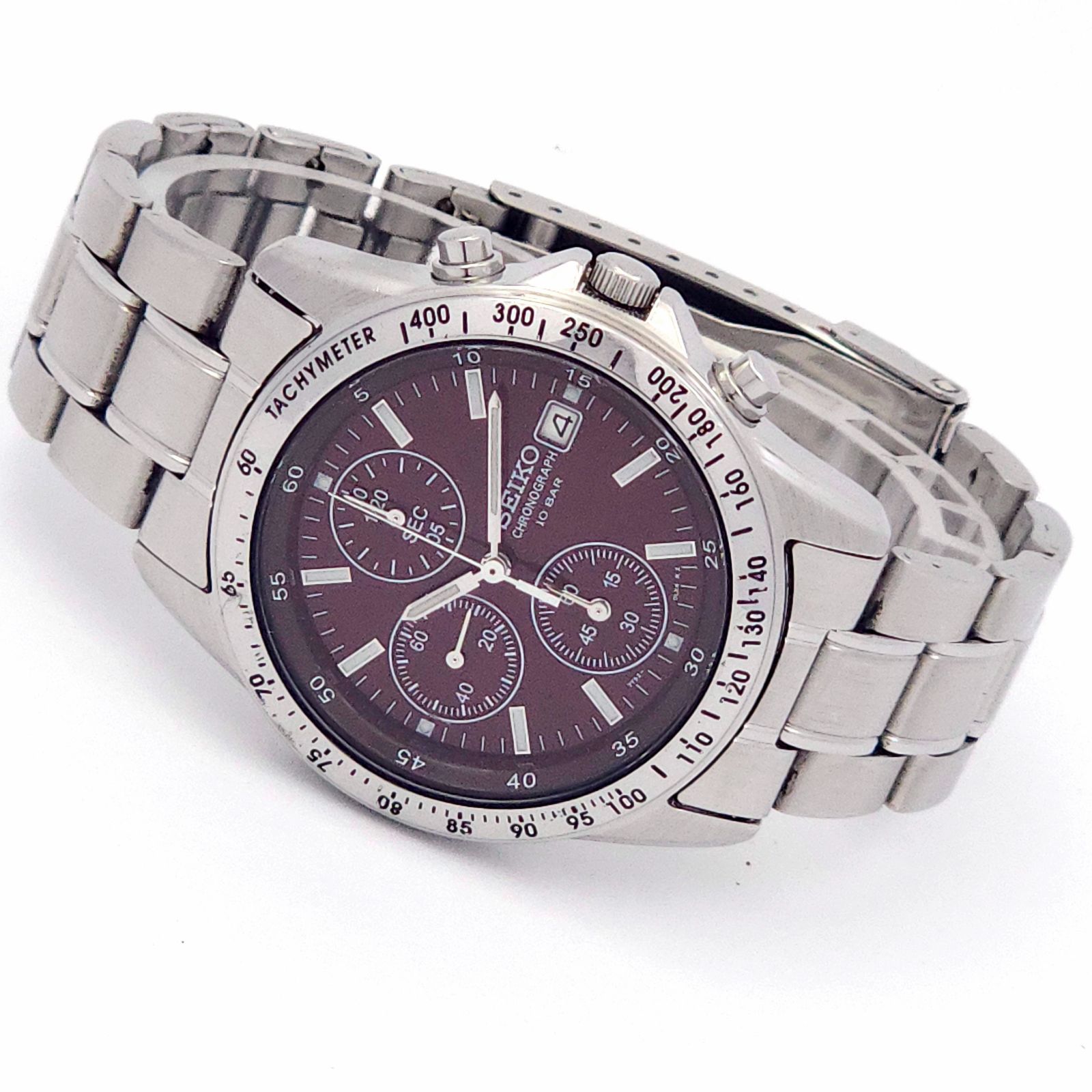 SEIKO セイコー クロノグラフ 7T92-0DW0 QZ 動作品 - メルカリ