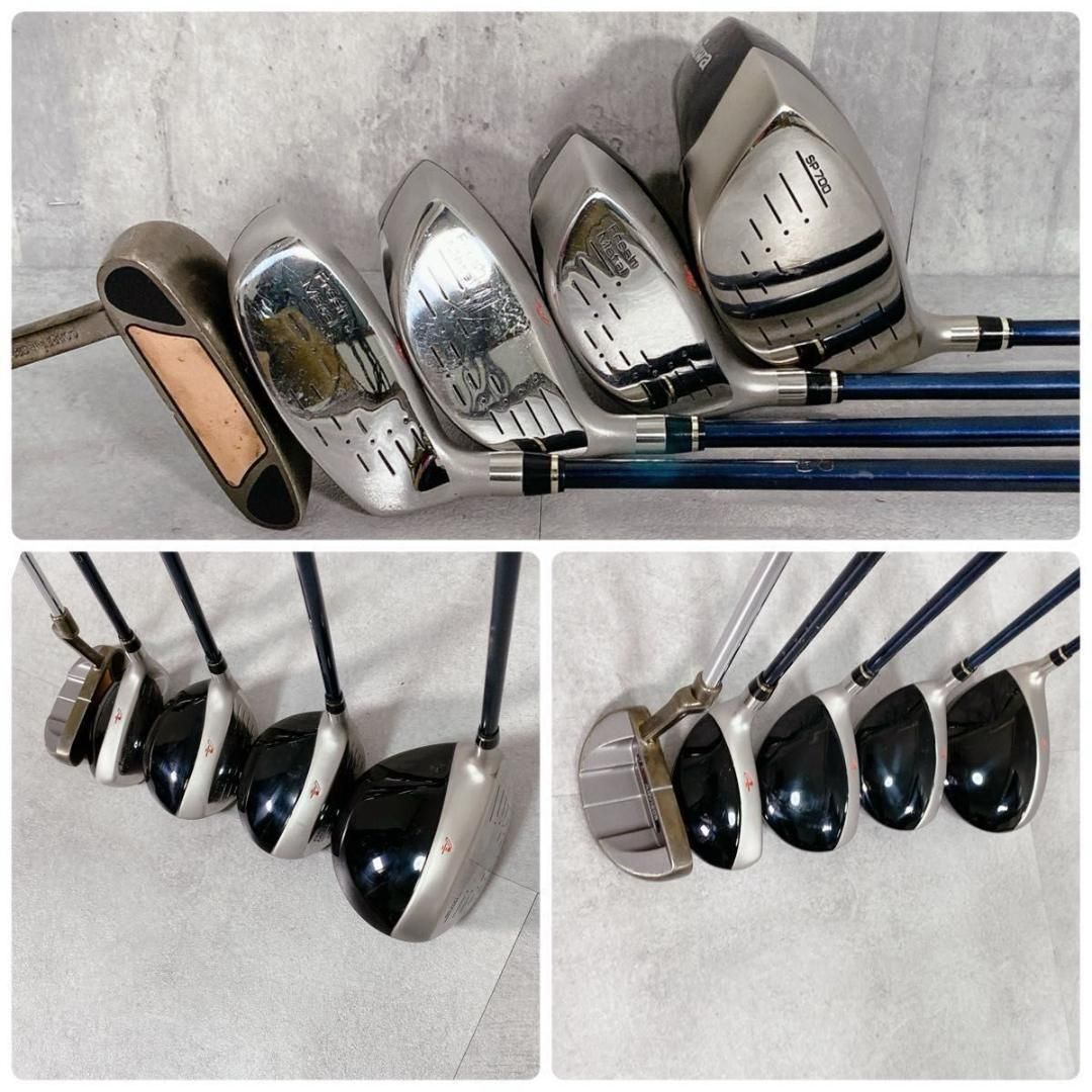 X216 Daiwa Advisor メンズ ゴルフ クラブセット 14点 Daiwa ADVISOR