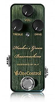 【中古】【非常に良い】One Control ワンコントロール エフェクター ベース用 オーバードライブ Hooker's Green Bass Machine qqffhab