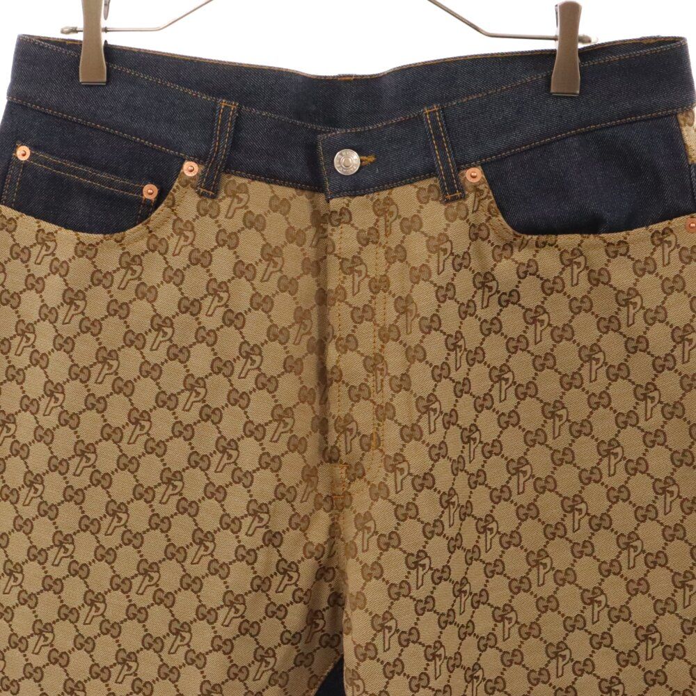 GUCCI (グッチ) ×PALACE GG-P Pattern Baggy Jean パレス GGパーターン