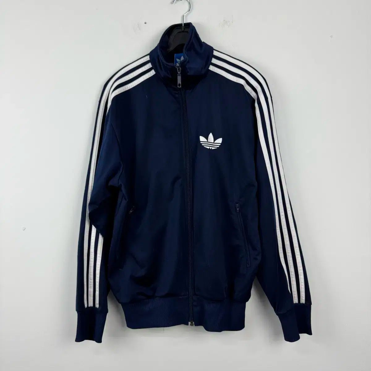 アディダス ファイヤーバード ネイビー トラックジャージ
