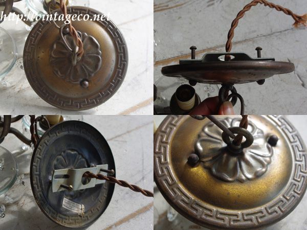 4灯 シャンデリア