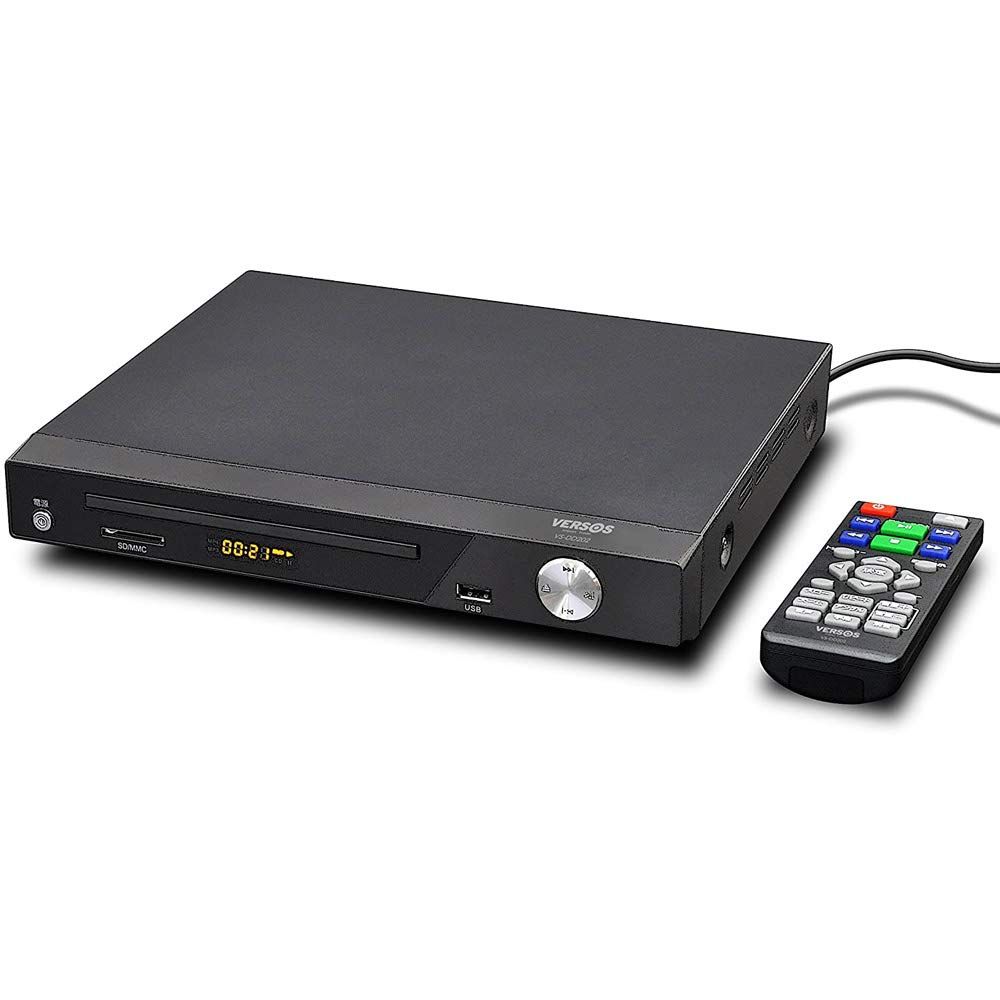 VERSOS 据置DVDプレーヤー AV|HDMIケーブルタイプ ブラック VS-DD202
