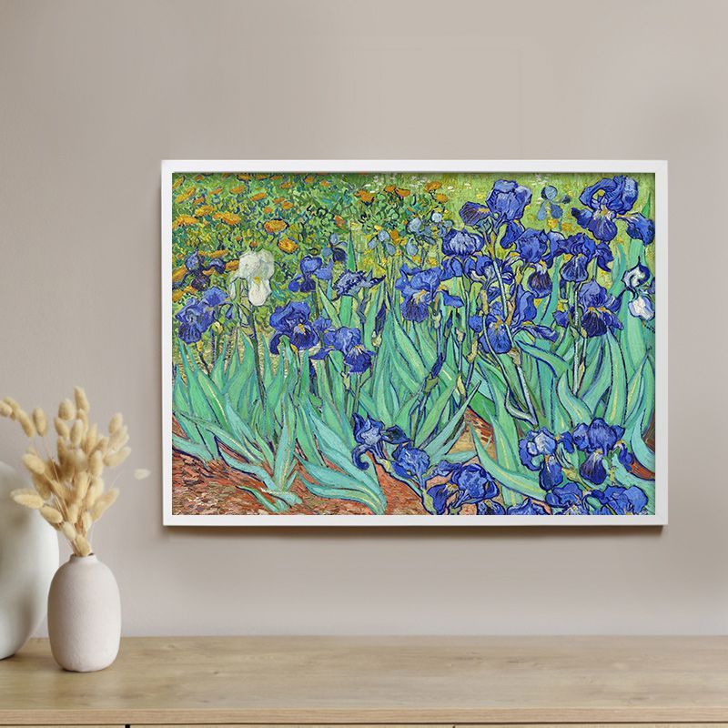 A4サイズ ゴッホ ポスター アイリス アートポスター 絵画 フィン