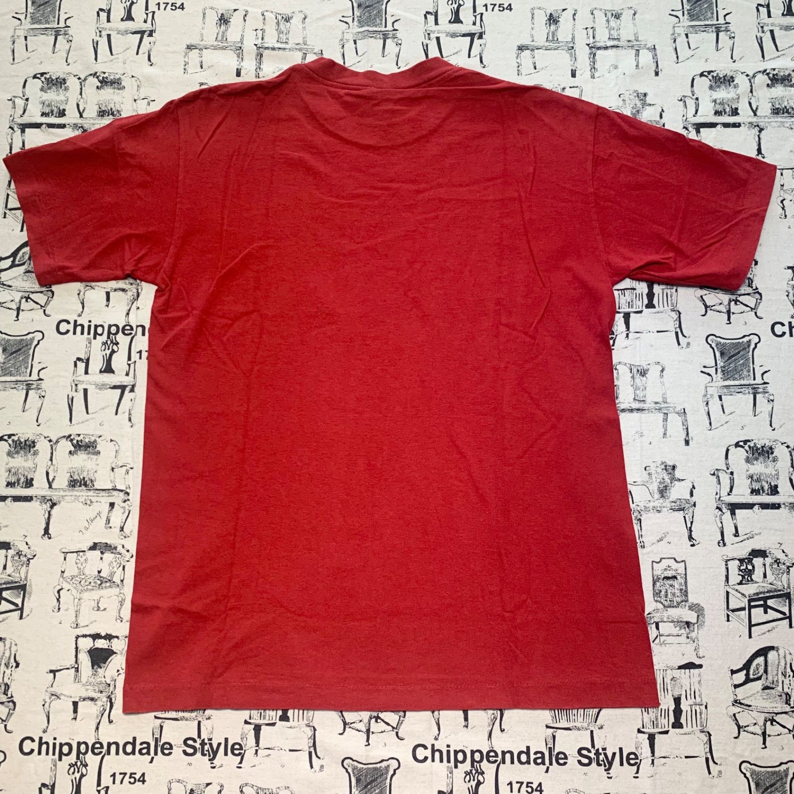 NO.21 90s OLD STUSSY 紺タグ ベースボールTシャツ M 赤 USA製