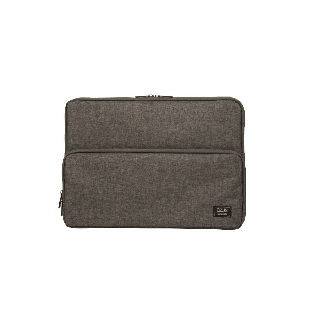 （まとめ買い）ナカバヤシ 15インチ汎用PCインナーバッグ スリム グレー SZC-FC151907GY 【×3セット】