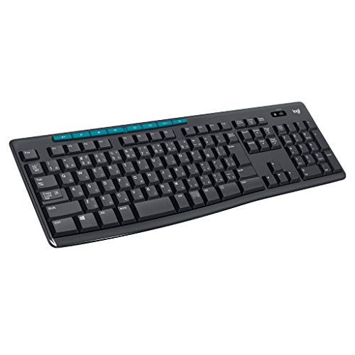 ロジクール ワイヤレスキーボード K275 ワイヤレス キーボード 無線 薄型 テンキー USB接続 Unifying