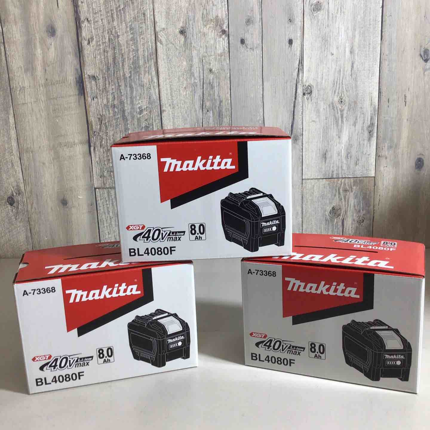 マキタ makita リチウムイオンバッテリー 40Vmax|8.0Ah BL4080F 3個セット 戸田店