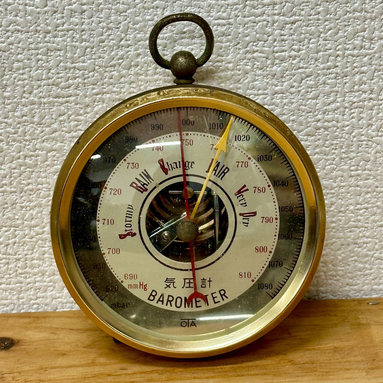 OTA 気圧計 BAROMETER ジャンク品！ 昭和レトロ アンティーク
