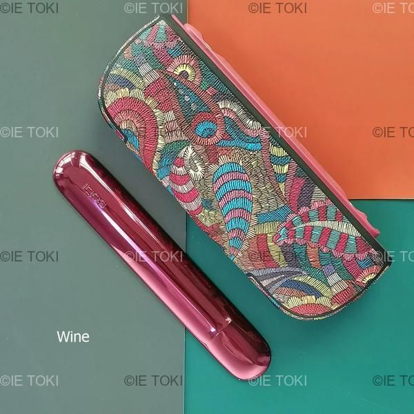 Jinxinchengケースドアカバーiqos ilumaの装飾交換可能なドア