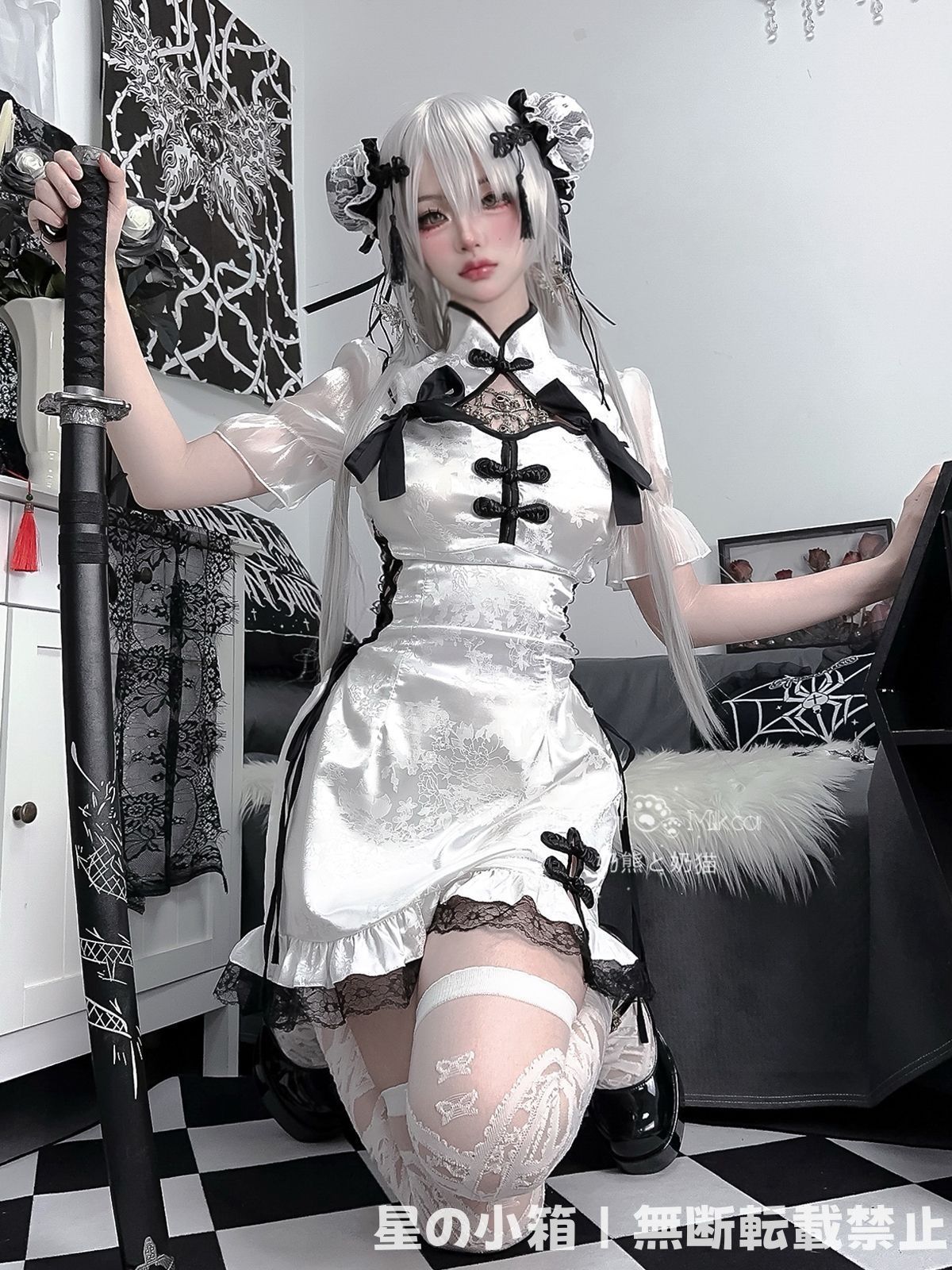 夏にぴったり✭中国風ミニワンピース★シンプルデザイン普段着やコスプレにも◎ チャイナドレスの女性の夏の若い中国風の毎日のセクシーな