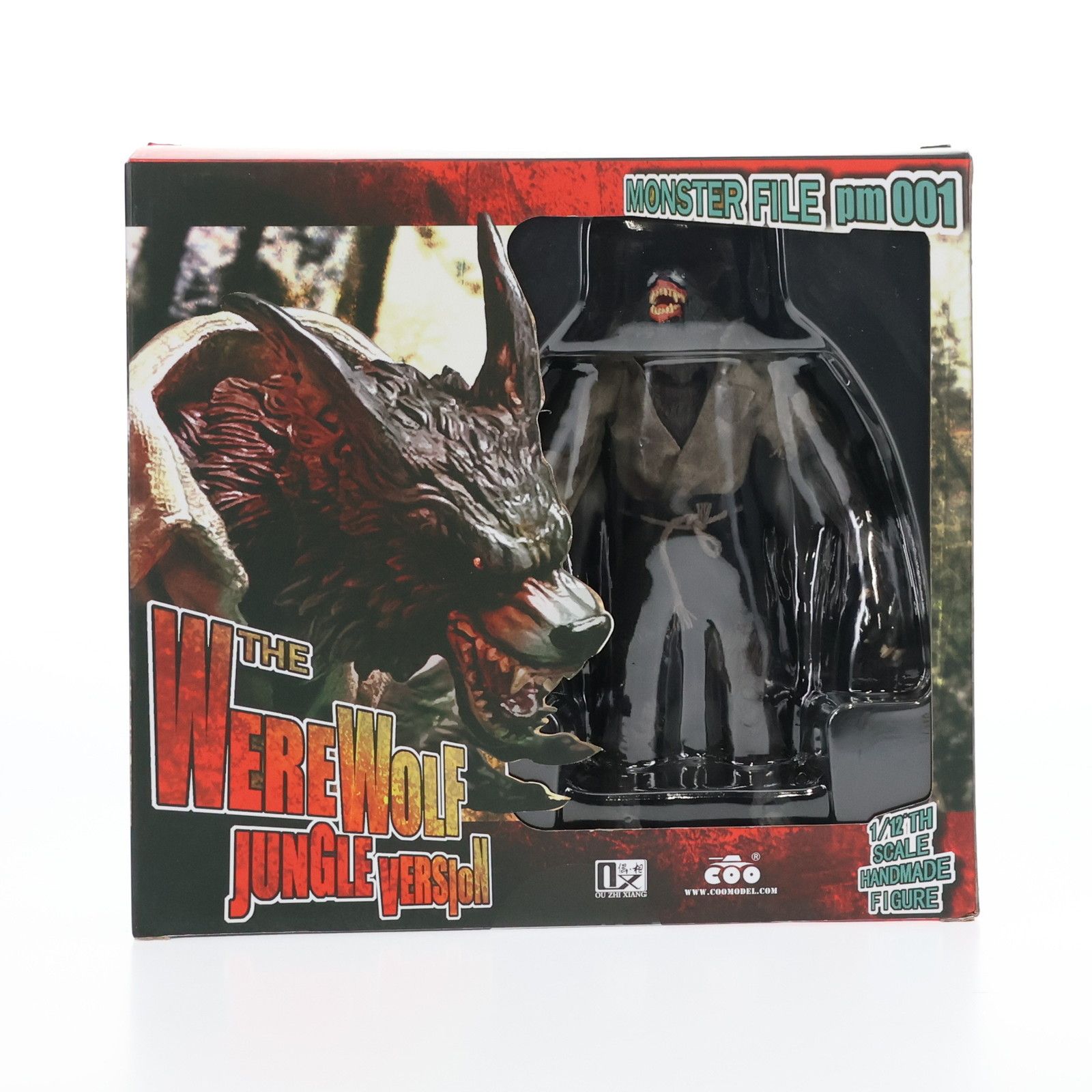 モンスターファイルシリーズ フォレストウェアウルフ スタンダードVer. 1/12 完成品 アクションフィギュア(PM001) COOMODEL(クーモデル) モンスターファイルシリーズ フォレストウェアウルフ