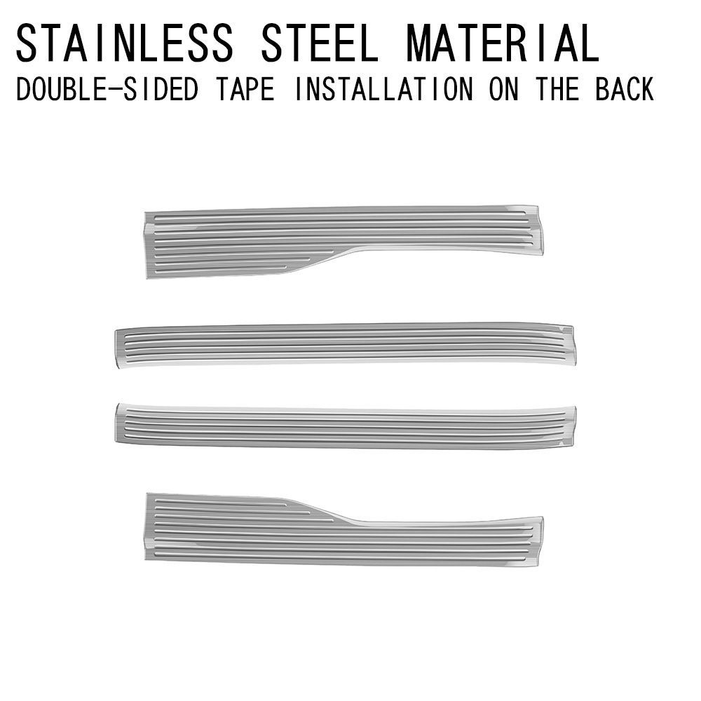 23年式 トヨタ プリウス 60系 用 インナードアシルプレート ウェルカムステップ 装飾パネル 4点セット FFCRYSTALESIA_COM