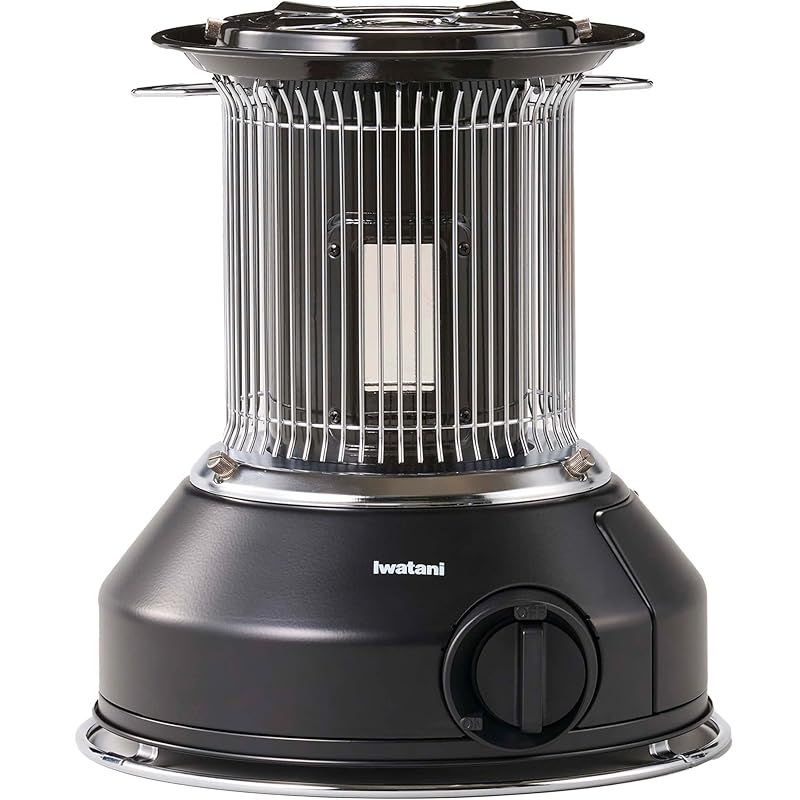 Iwatani イワタニ カセット ガス ストーブ マル暖 やかん 置ける アウトドア 屋内外 両用 おしゃれ 丸形 CB-STV-MRD 0