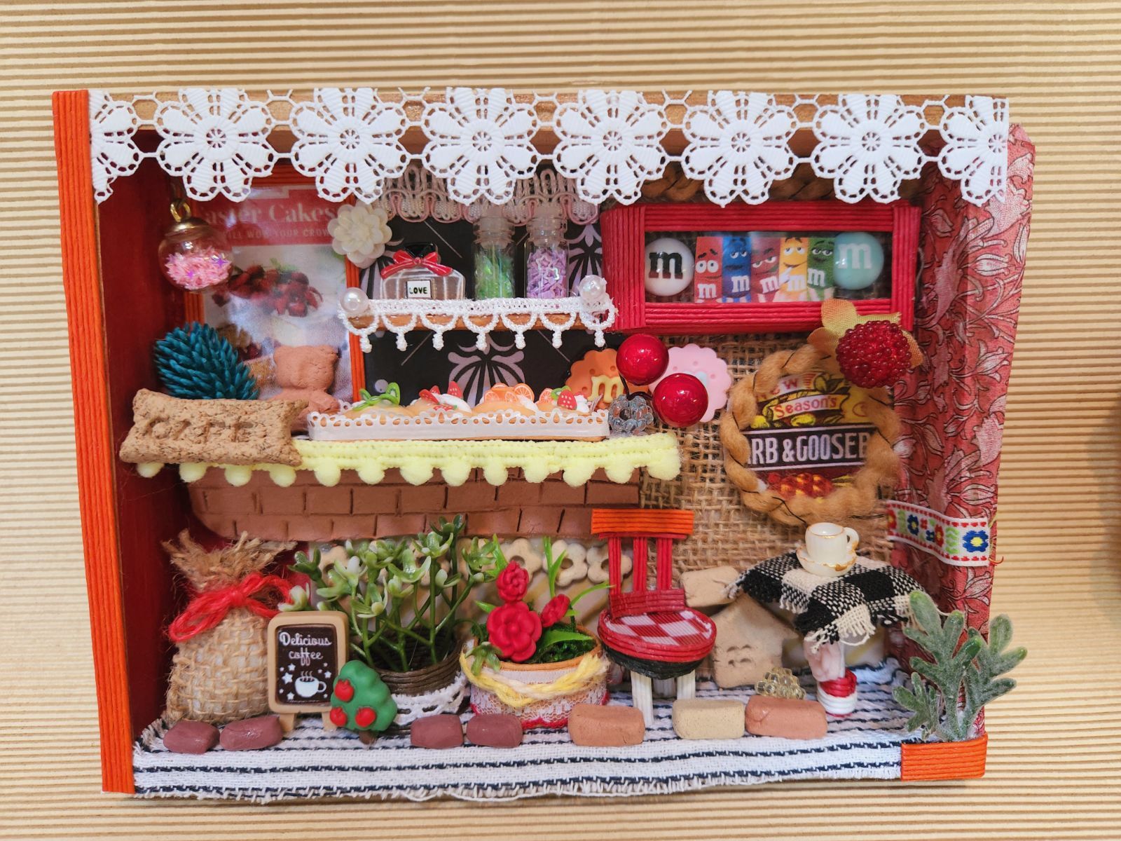 ミニチュア5点まとめて＊カフェ♡エコクラフト・ハンドメイド