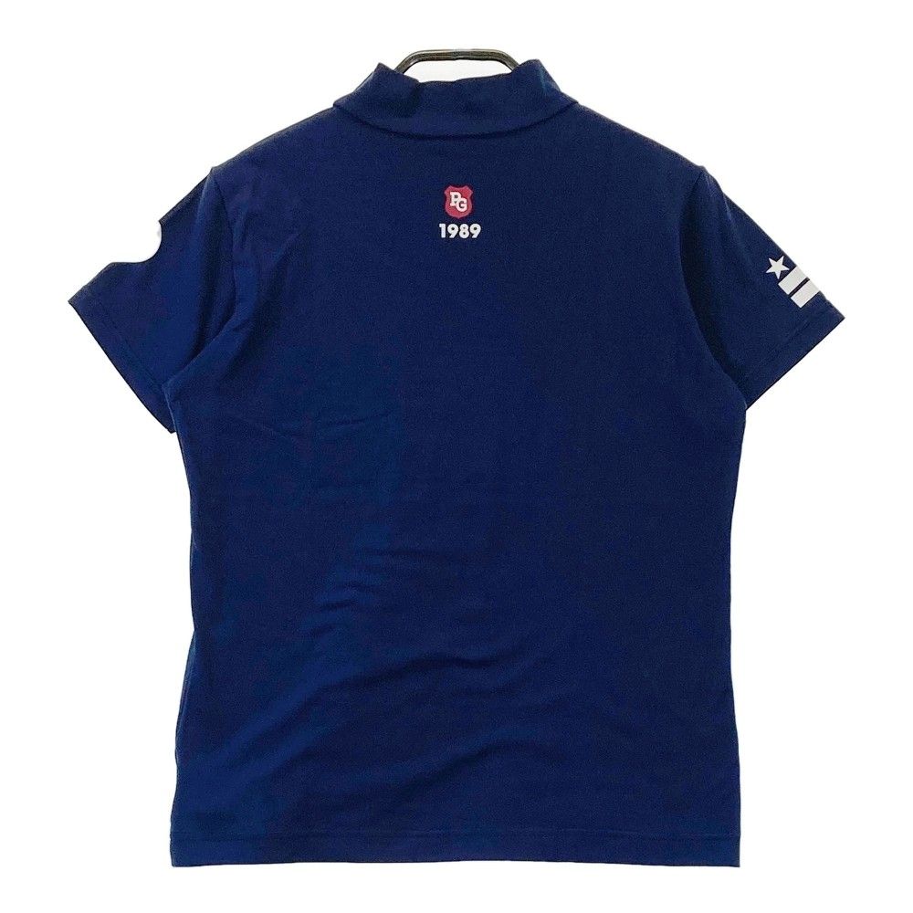 サイズ：0 PEARLY GATES パーリーゲイツ ハイネック 半袖Tシャツ