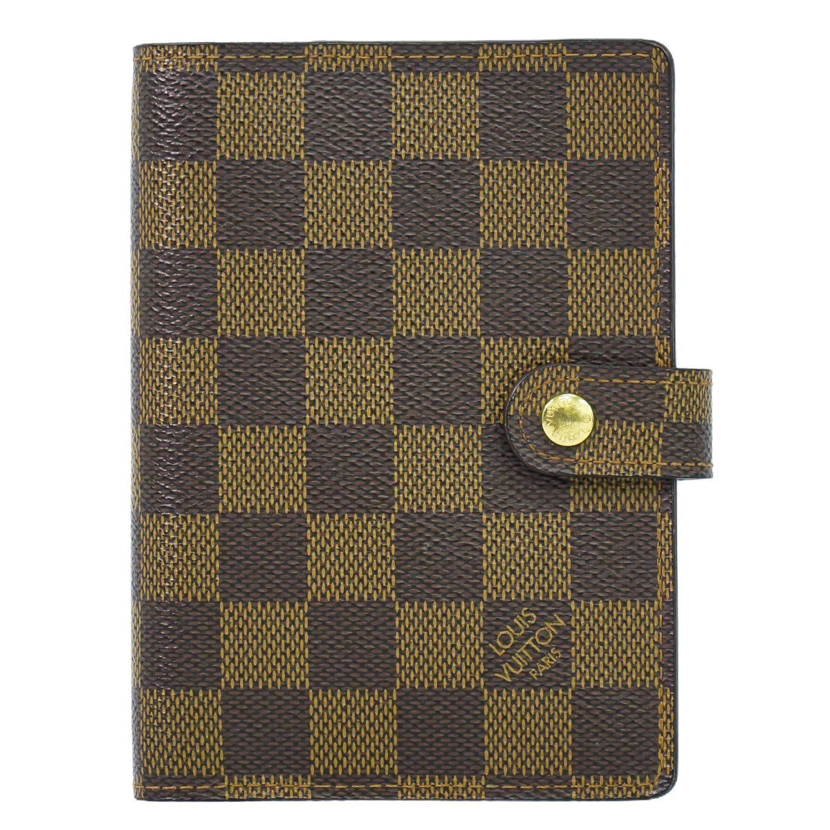 本物 ルイヴィトン LOUIS VUITTON LV アジェンダ PM ダミエ エベヌ 手帳カバー システム手帳 ブラウン R20700 ビトン 雑貨小物 フォロー割
