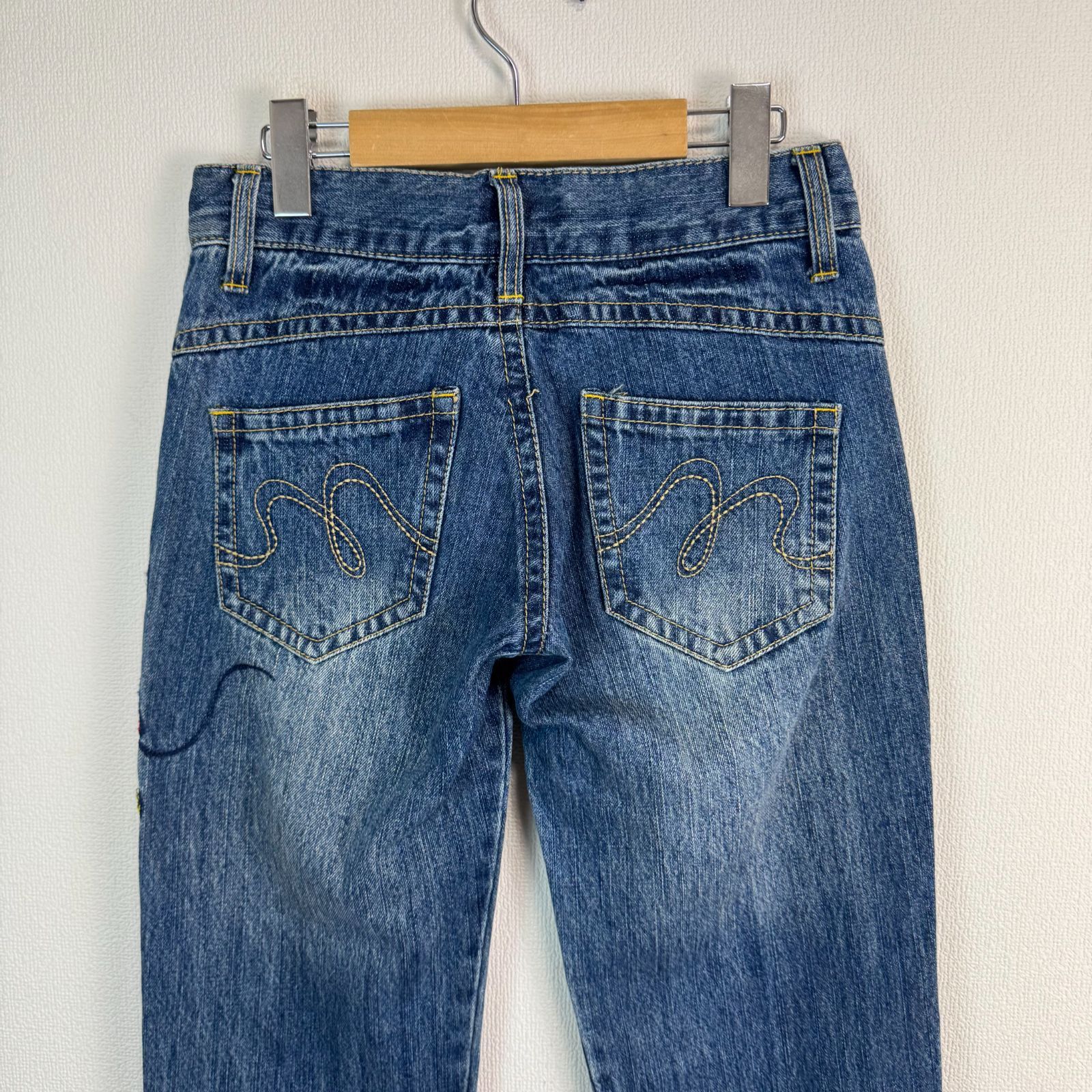 Disney ディズニー ミッキーマウス キャラクター デニムパンツ