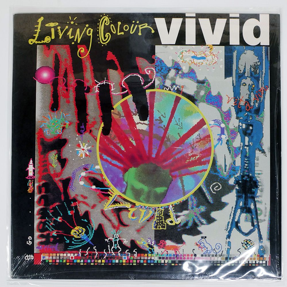 US盤 LIVING COLOUR VIVID EPIC FE44099 LP