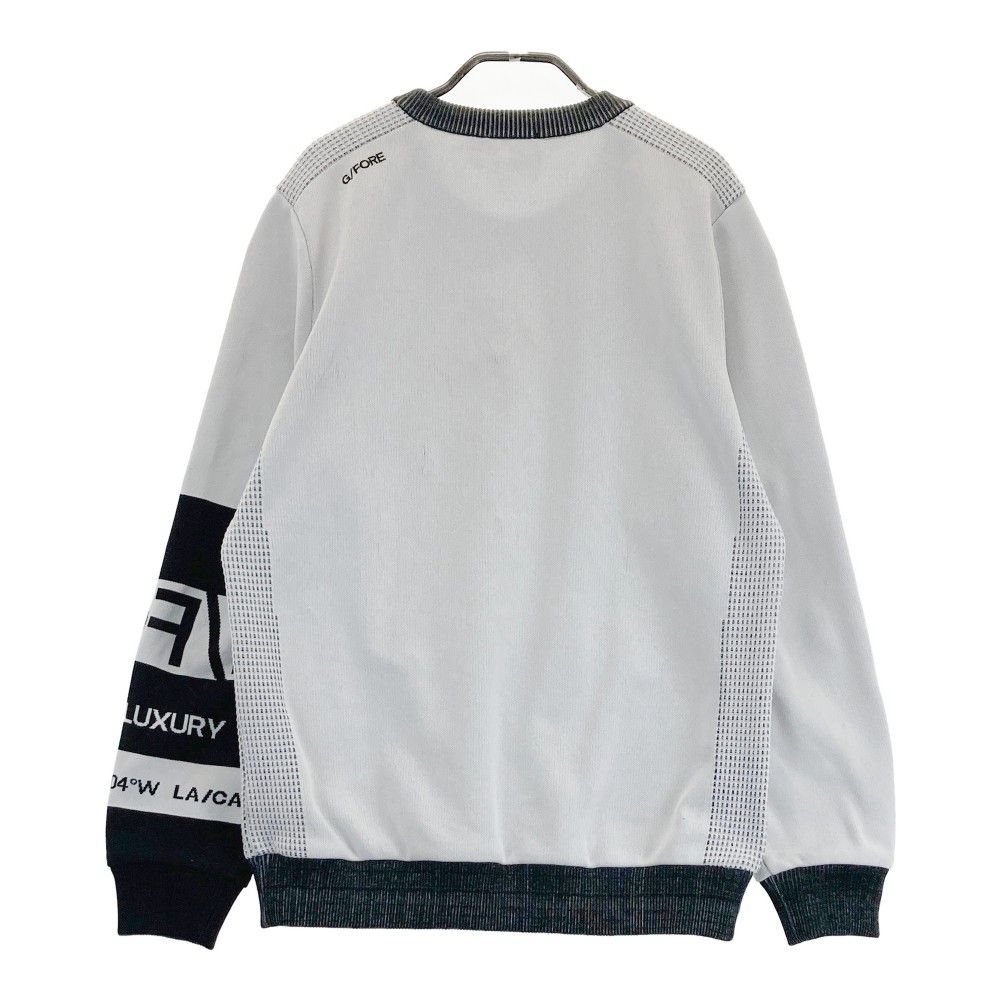 新品 G/FORE ジーフォア ゴルフ セーター グレー L メンズ 秋冬 防寒