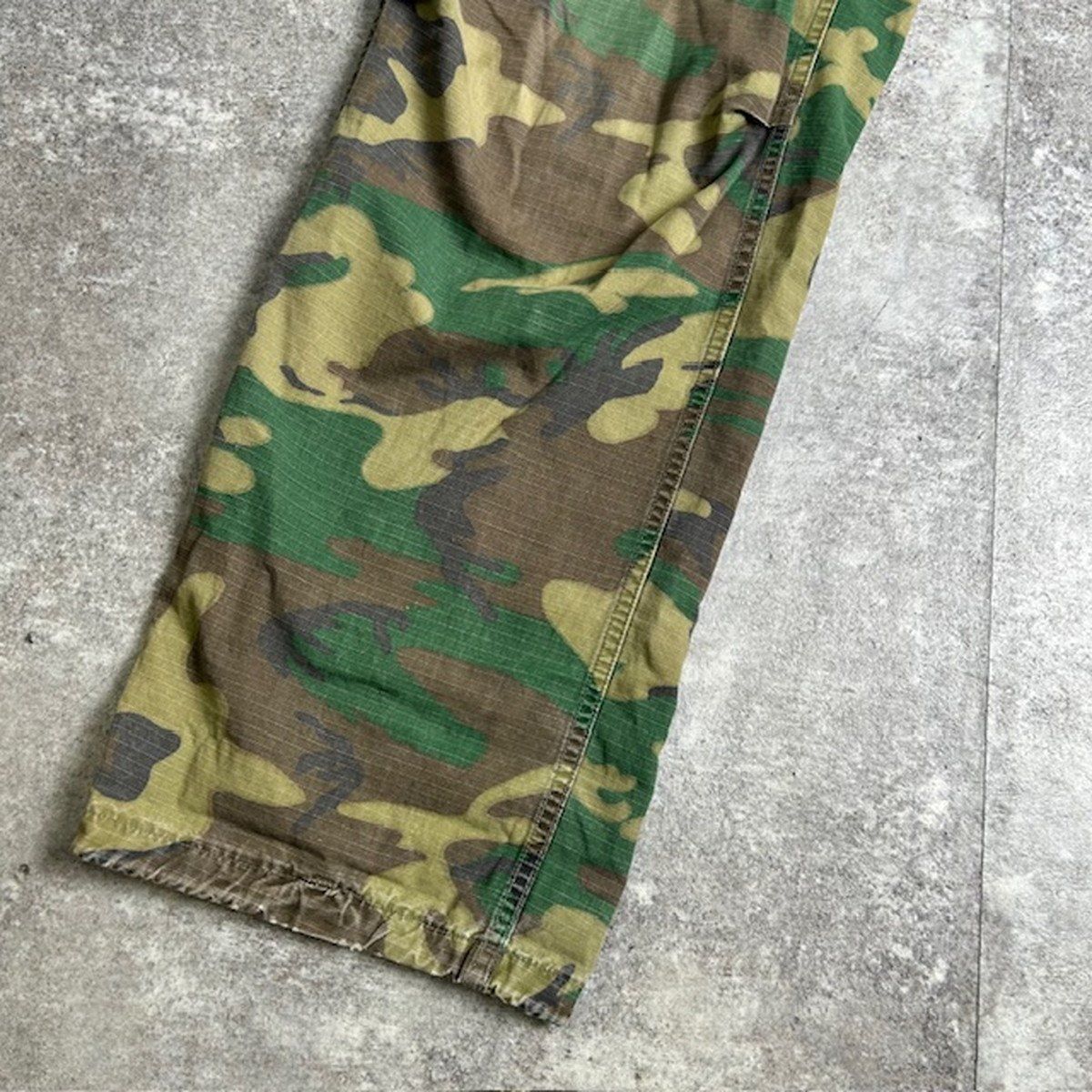 60s ERDLリーフカモパンツ　米軍　US ARMY ベトナム戦 60s ERDLリーフカモパンツ 米軍 US ARMY ベトナム戦（60's US
