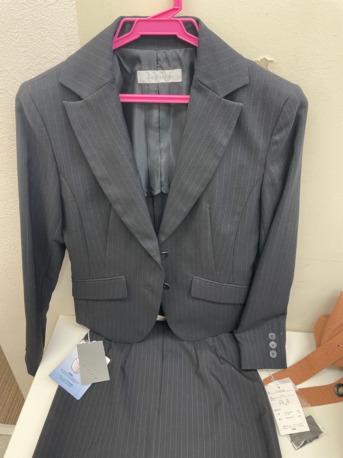 K【未使用】St.Field レディース ビジネススーツ セットアップ - shop